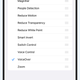 Enabling the VoiceOver feature.